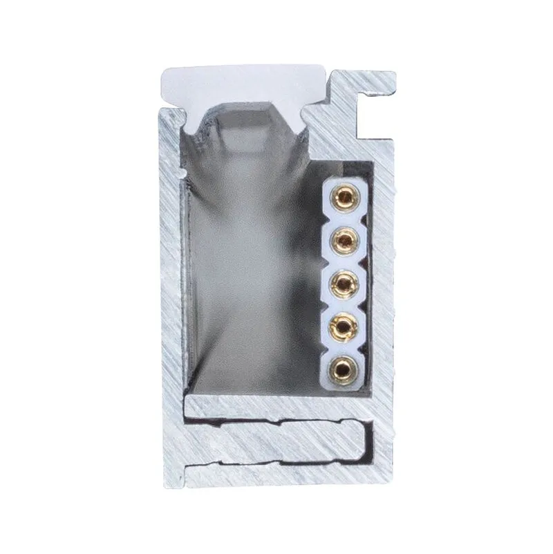 Paulmann LumiTiles Aufbauprofil Border mit Diffusor 1m Alu eloxiert,Satin Aluminium