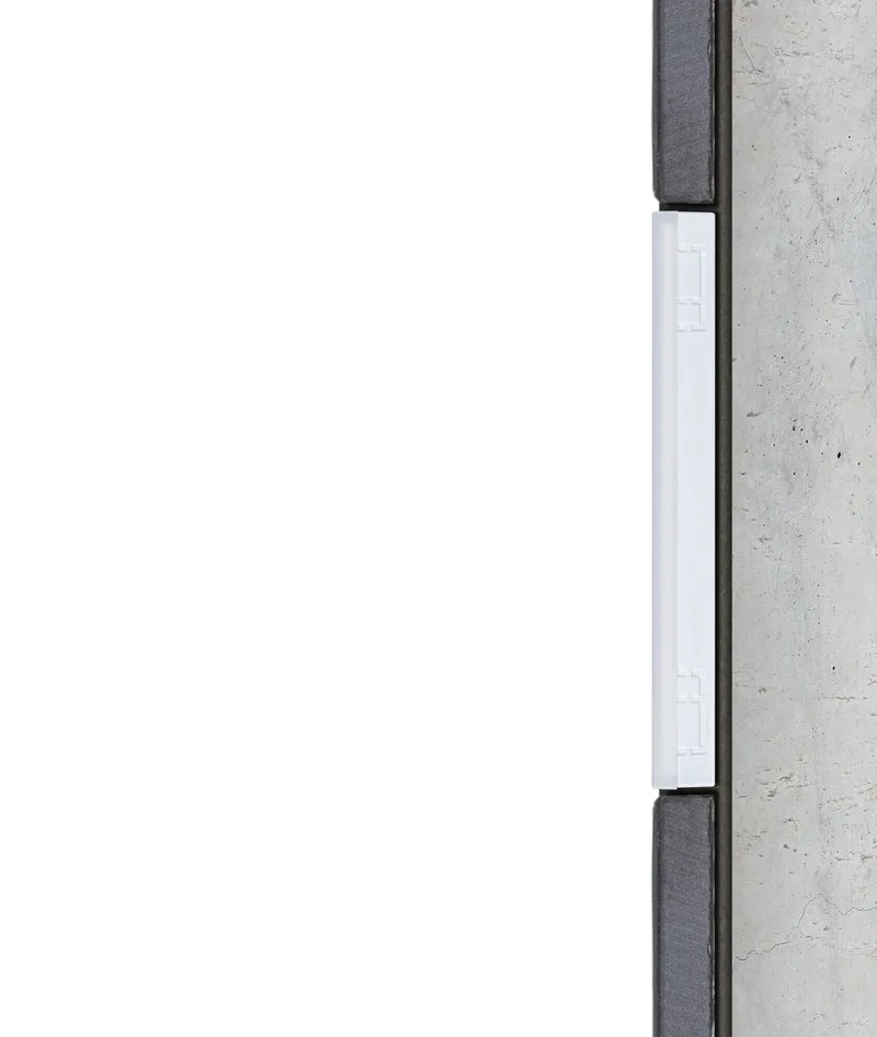 Paulmann LumiTiles LED Fliesen Square Basisset IP44 100x10mm 2x20lm 230/12V 2x0,8W 2700K Weiß Kunststoff,Aluminium