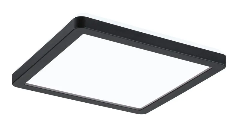 Paulmann LED Panel Atria Shine eckig 190x190mm 900lm 4000K Schwarz