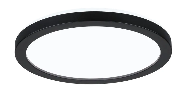 Paulmann LED Panel Atria Shine rund 190mm 850lm 4000K Schwarz