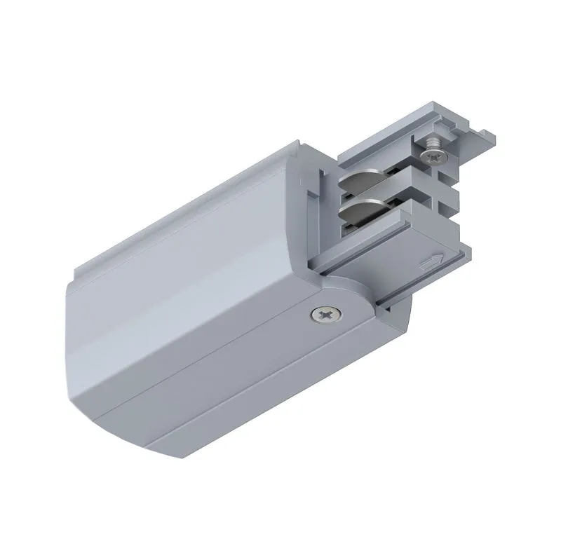 Paulmann ProRail3 Endeinspeisung rechts max. 3.680W 230V Silber Metall,Kunststoff