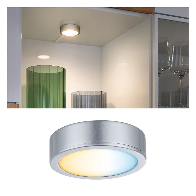 Paulmann Clever Connect Spot Disc 2W 2700-6500K tunable White 12V Chrom matt/Kunststoff