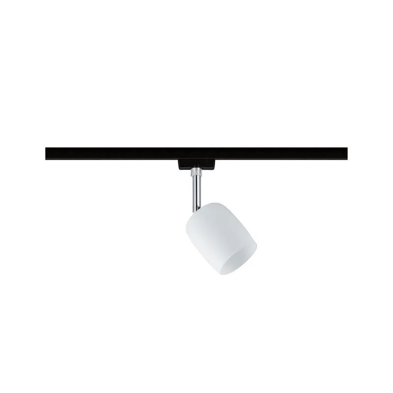 Paulmann URail Spot Blossom max 1x10W G9 Schwarz matt/Satin 230V Metall/Glas