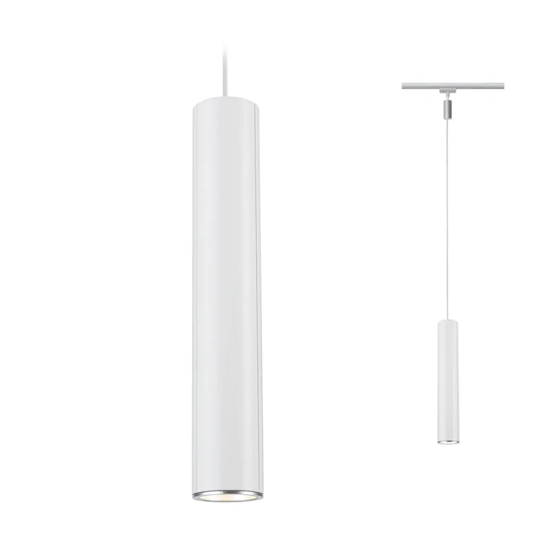 Paulmann URail Pendel Catalejo max10W GU10 Chrom matt/Weiß 230V Metall
