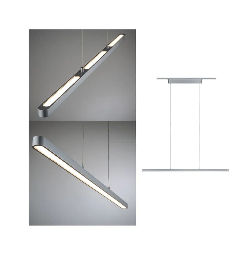 Paulmann URail Pendel Lento 1x42W Chrom matt 230V Metall dimmbar
