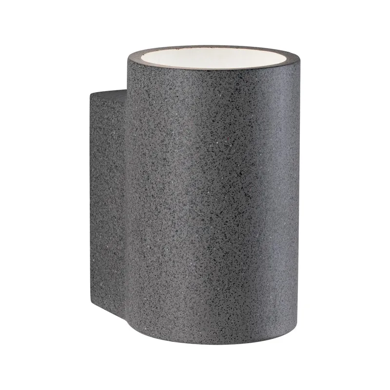 Paulmann Outdoor 230V Wandleuchte Concrea 6,5W IP44 black 3000K Sandstone Cement