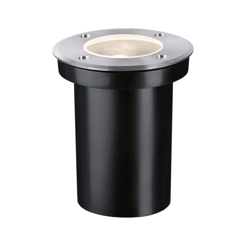 Paulmann Outdoor 230V EBL Floor GU10 IP65 rund D105mm Edelstahl ohne LM