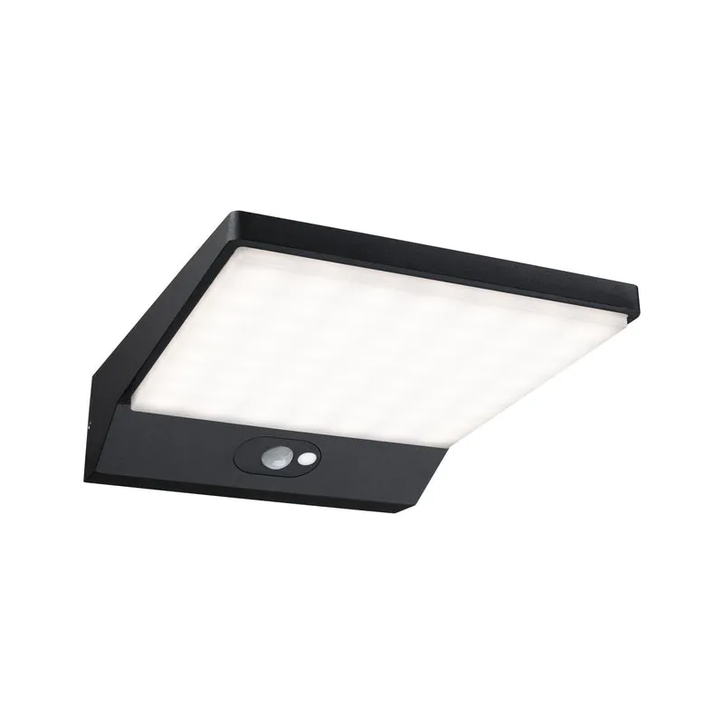Paulmann Outdoor 230V Wall Lamp 12W IP54 3000K Alu Motion Detector