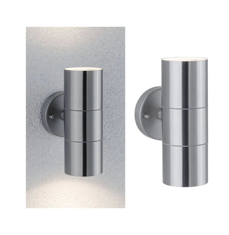 Paulmann Outdoor 230V ABL Flame IP 44 max. 2x35W GU10 Edelstahl gebürstet
