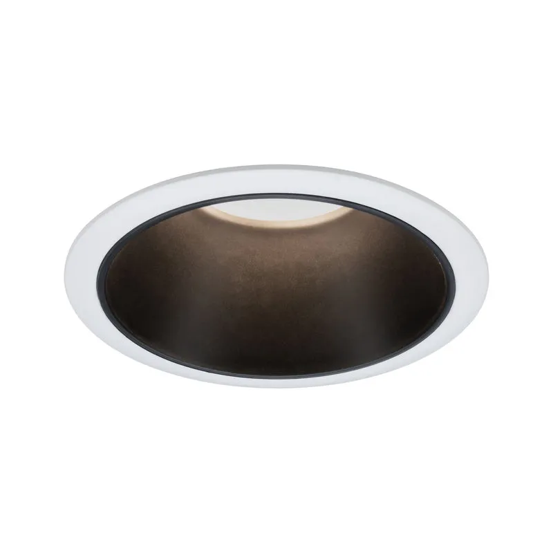 Paulmann EBL Cole rund starr max 1x10W GU10 230V weiß/schwarz matt Alu/Kunststoff