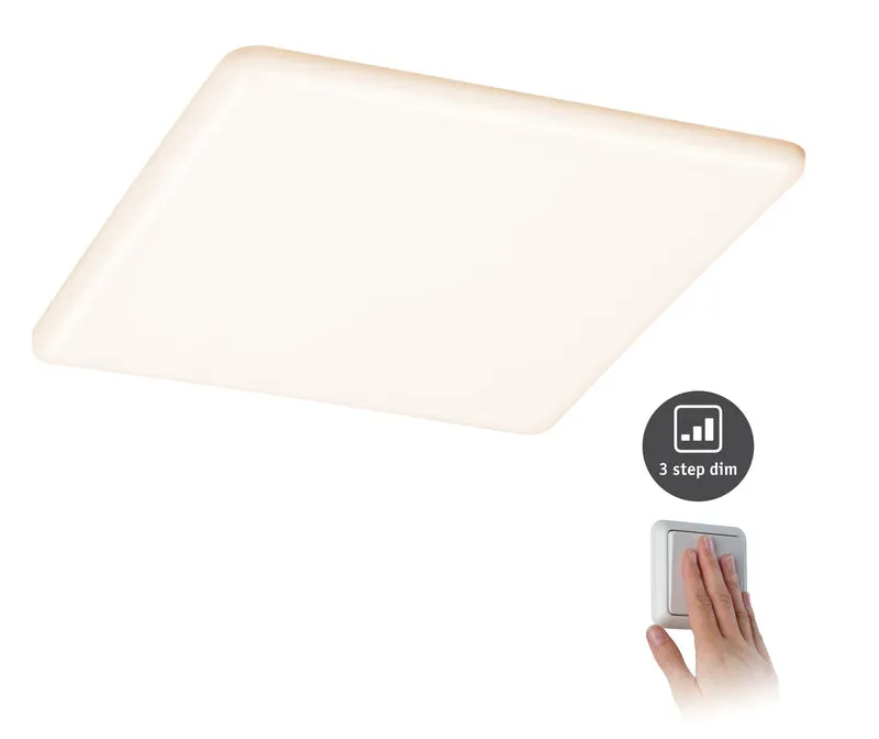 Paulmann EB Panel Veluna VariFit IP44 21W 3000K 3 Step dim 215x215mm Kst