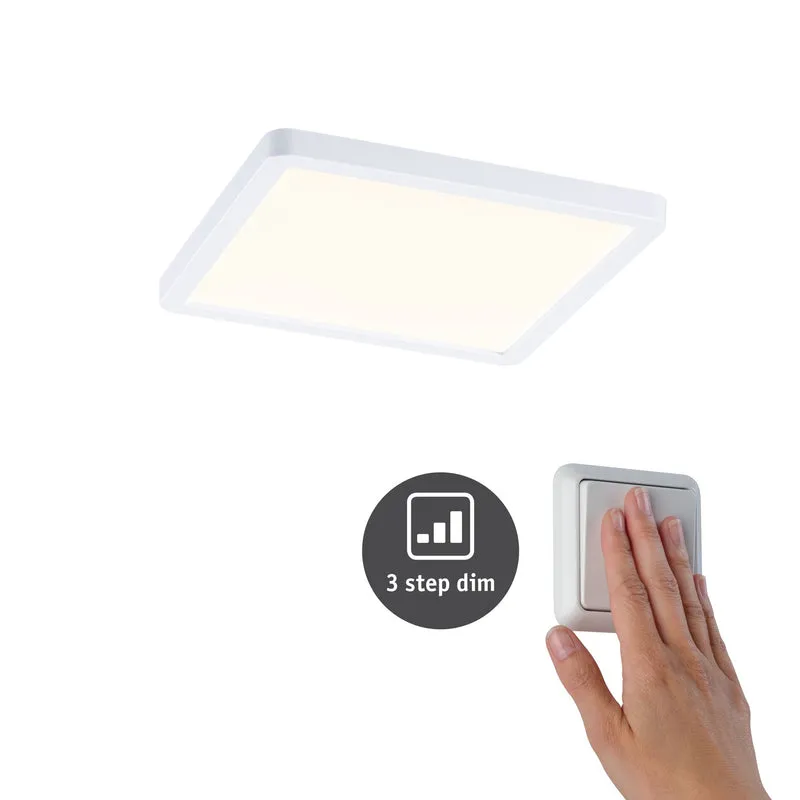 Paulmann EB Panel AREO VariFit IP44 13W 3000K 3Step dim 175x175mm Weiß Kst