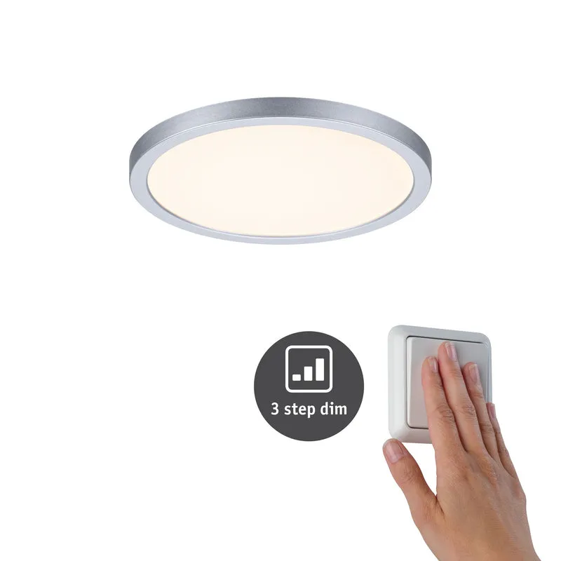 Paulmann EB Panel AREO VariFit IP44 13W 3000K 3Step dim 175mm Chrom matt Kst