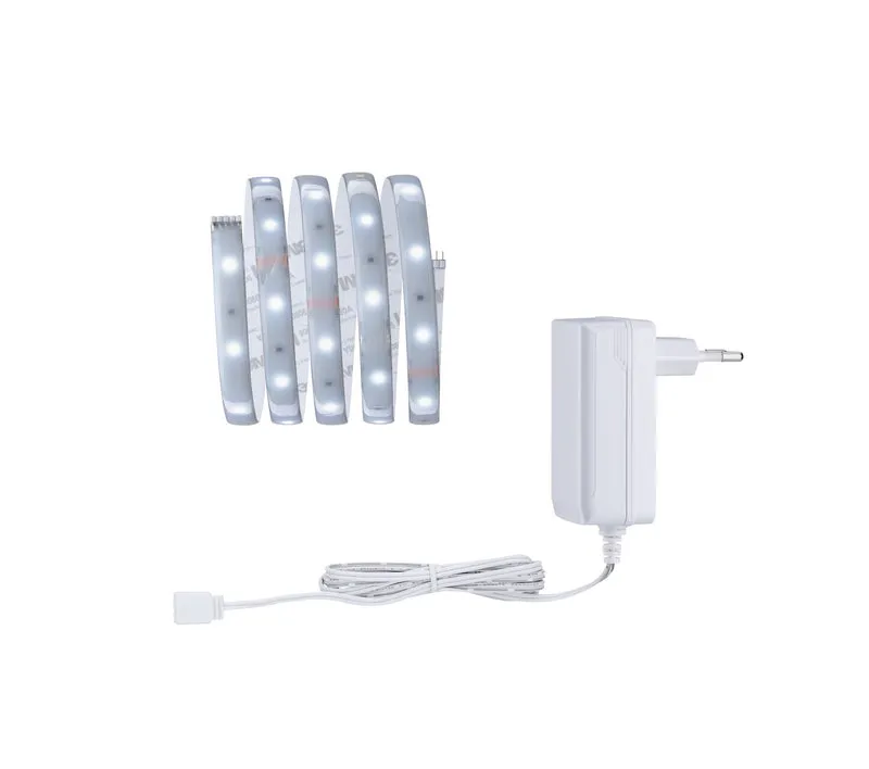 Paulmann MaxLED 250 Basisset 1,5m Daylight IP44 Protect Cover 6500K 6W 230/24V Silber