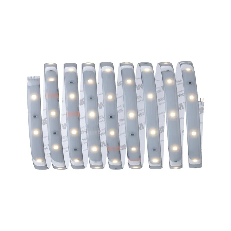 Paulmann MaxLED 250 Stripe 2,5m Warmweiß IP44 Protect Cover 2700K 10W 230/24V Silber
