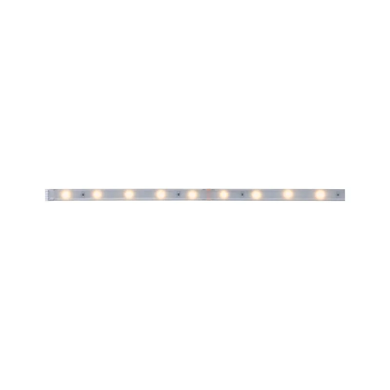 Paulmann MaxLED 250 Stripe 1m Warmweiß IP44 Protect Cover 2700K 4W 230/24V Silber
