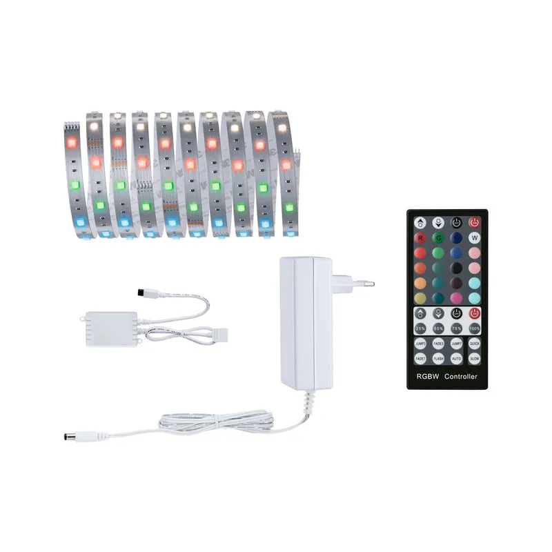 Paulmann MaxLED 250 Basisset 3m RGBW IP20 19W 230/24V Silber