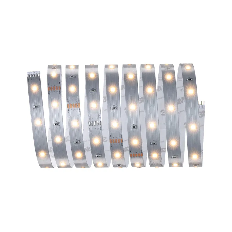 Paulmann MaxLED 250 Stripe 2,5m Warmweiß IP20 2700K 10W 230/24V Silber