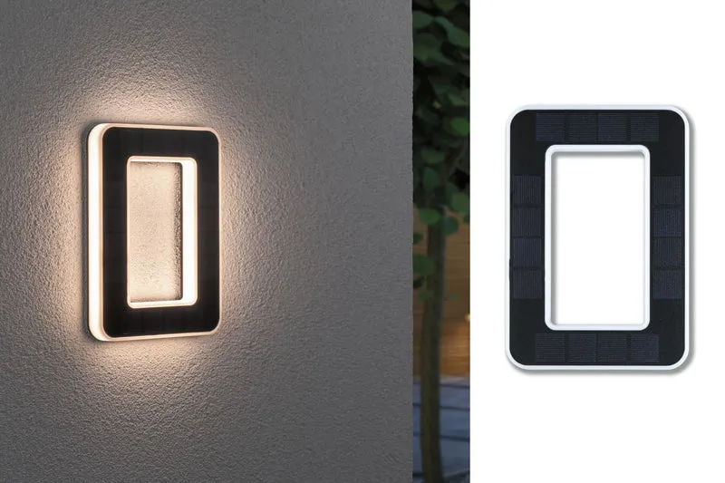 Paulmann Outdoor Solar Hausnummer 0 3000K IP44 Akku wechselbar