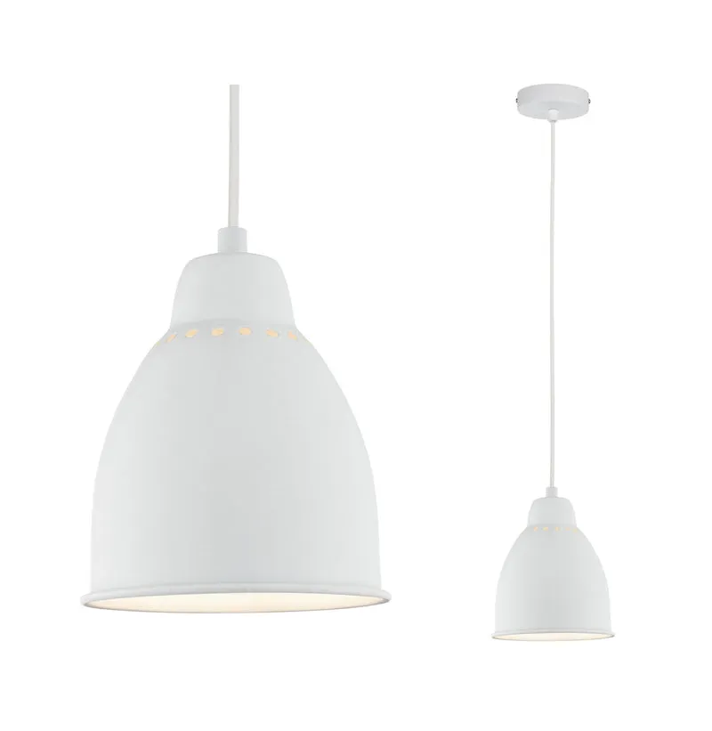 Paulmann Neordic Hilla Pendelleuchte max. 1x40W E27 Weiß 230V Metall