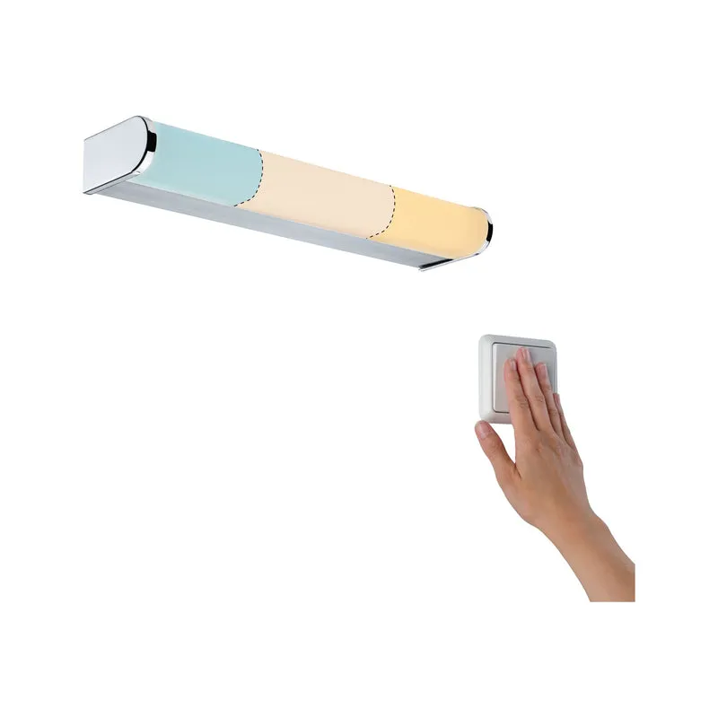 Paulmann WallCeiling HomeSpa Arneb IP44 LED 6,5W WhiteSwitch Chrom 230V Alu/Acryl