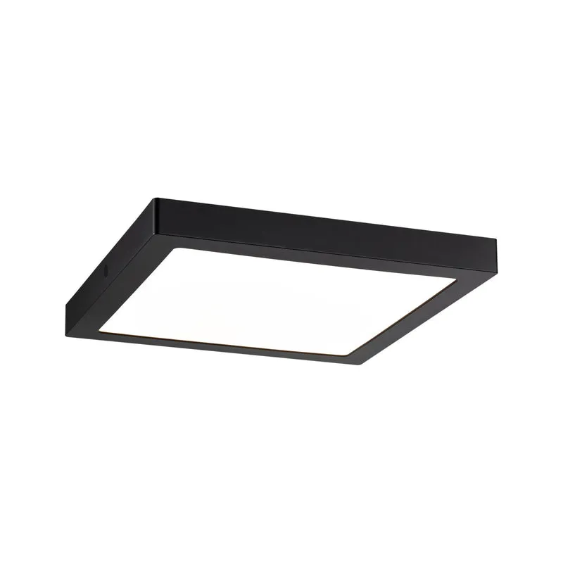 Paulmann WallCeiling Abia LED-Panel 300x300mm 22W Schwarz matt 230V Kunststoff