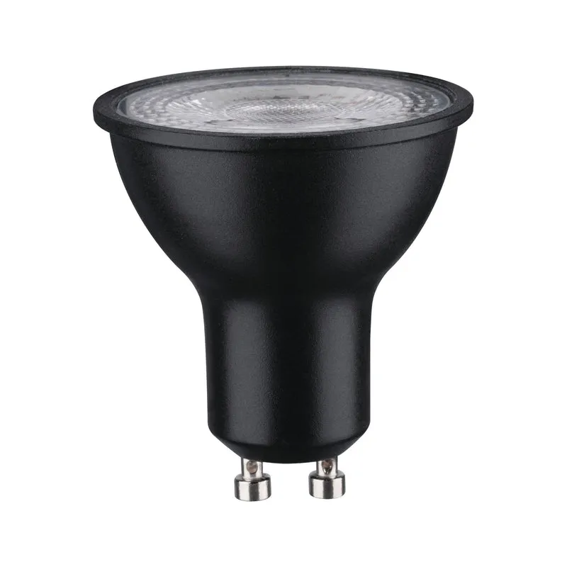 Paulmann LED GU10 460lm 4000K 36° Black matt dim 7W 230V RAL9004