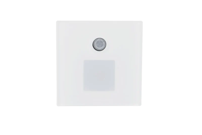 Deko-Light Abdeckung Square Glas für Alwaid Pro Motion, viereck Lichtkegel, Weiß