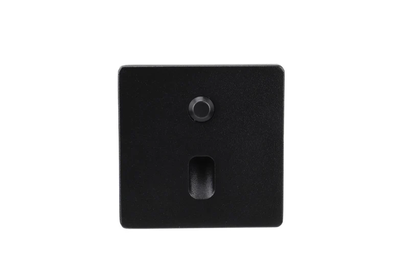 Deko-Light Abdeckung Square für Alwaid Pro Motion, schmaler Lichtkegel, Schwarz