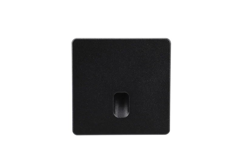 Deko-Light Abdeckung Square für Alwaid Pro, schmaler Lichtkegel, Schwarz