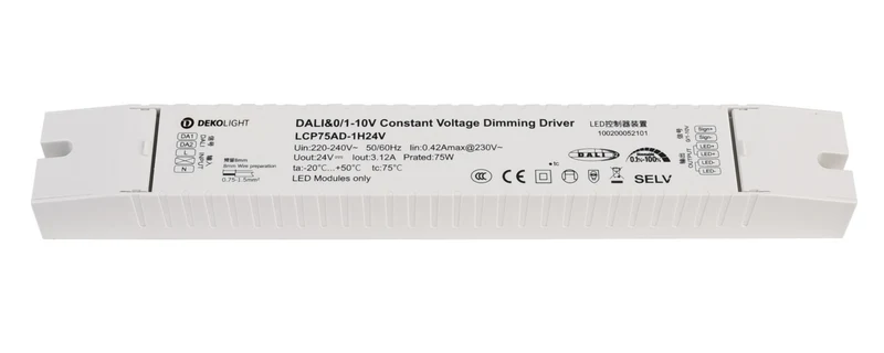 Deko-Light BASIC, DIM, CV, LCP75AD-1H24V