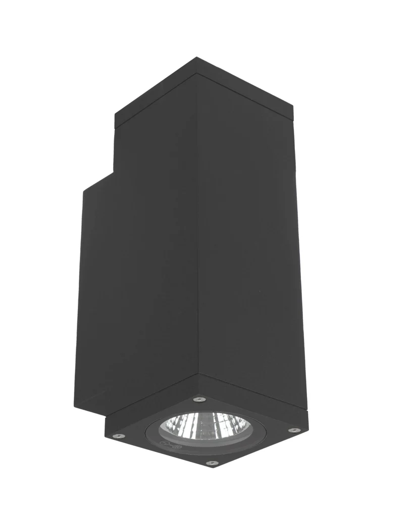 Deko-Light ShoreLine Pro Square Up+Down, 7,5 W, 3000/4000 K, DIM, Dunkelgrau