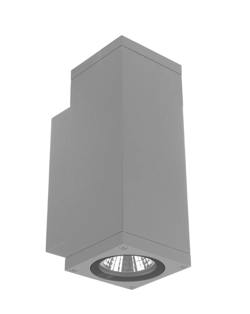 Deko-Light ShoreLine Pro Square Up+Down, 7,5 W, 3000/4000 K, DIM, Hellgrau