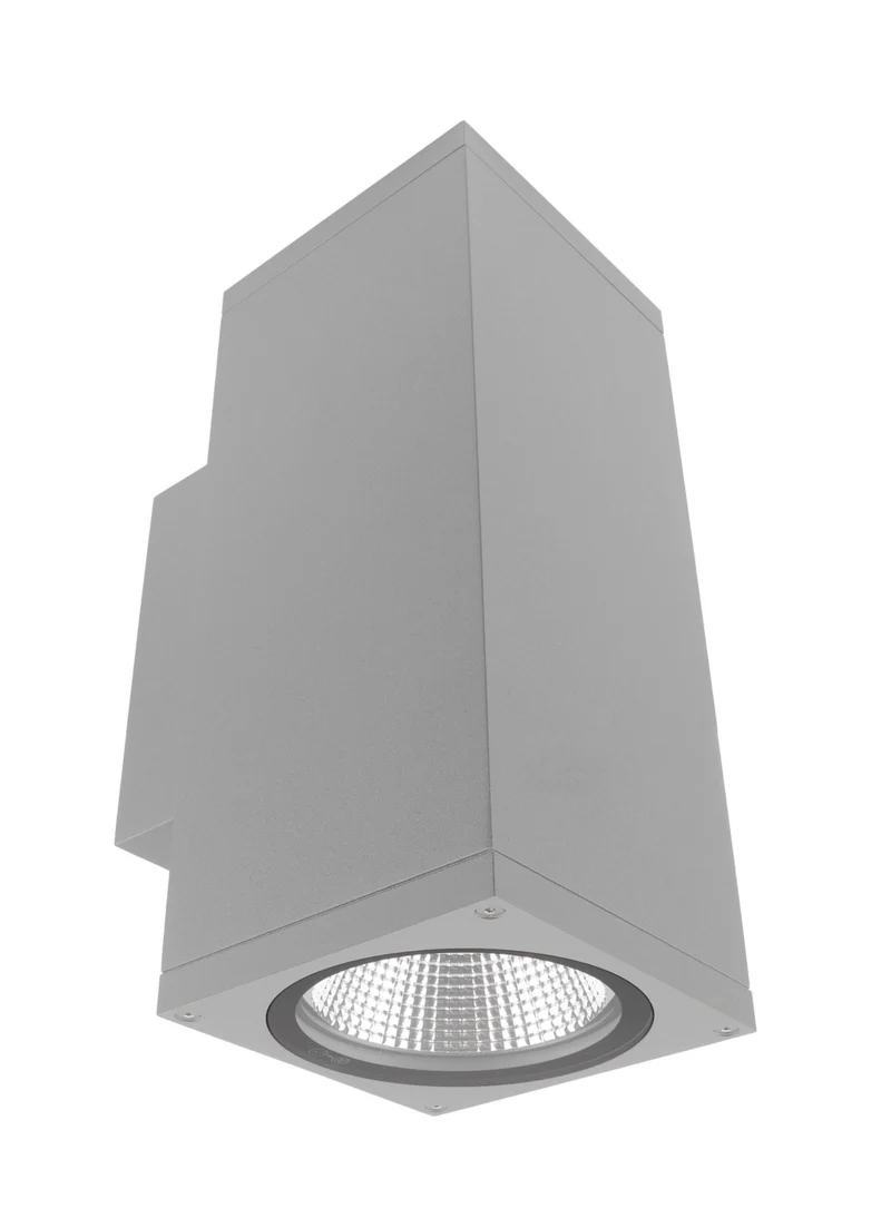 Deko-Light ShoreLine Pro Square Up+Down, 21 W, DIM, 3000/4000 K, Hellgrau