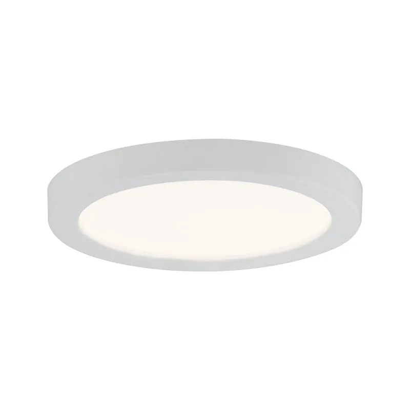 Paulmann EBL Set Panel Areo rund IP23 LED 1x5W 3000K 230V 80mm Weiß matt/Kunststoff