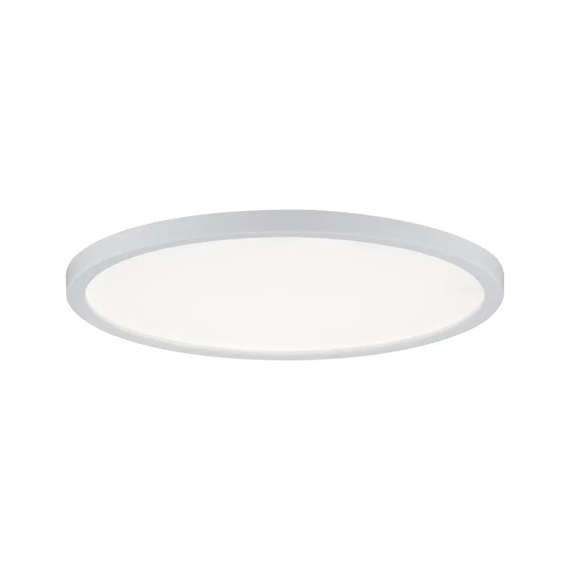 Paulmann EBL Set Panel Areo rund IP23 LED 1x12W 3000K 230V 180mm Weiß matt/Kunststoff