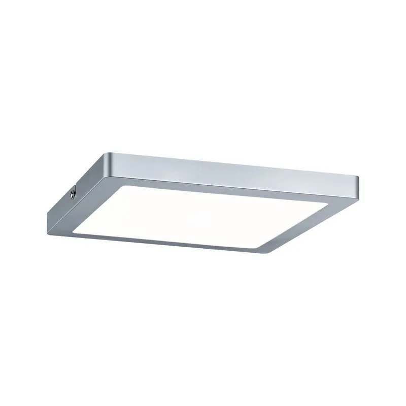 Paulmann WallCeiling Atria LED-Panel 220x220mm 16W 4000K Chrom matt 230V Kunststoff