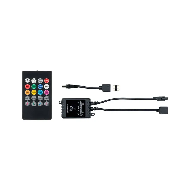 Paulmann Function YourLED RGB-Sound-Sensor 12V DC max.60W Schwarz Kunststoff
