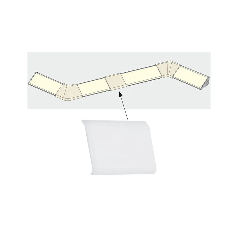 Paulmann Function Delta Profil Cover 4er Pack Satin Kunststoff