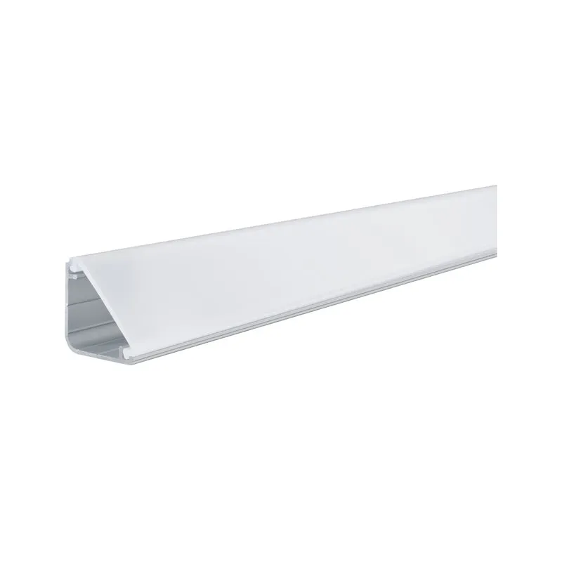 Paulmann Function Delta Profil mit Diffusor 100cm Alu eloxiert/Satin Alu/Kunststoff