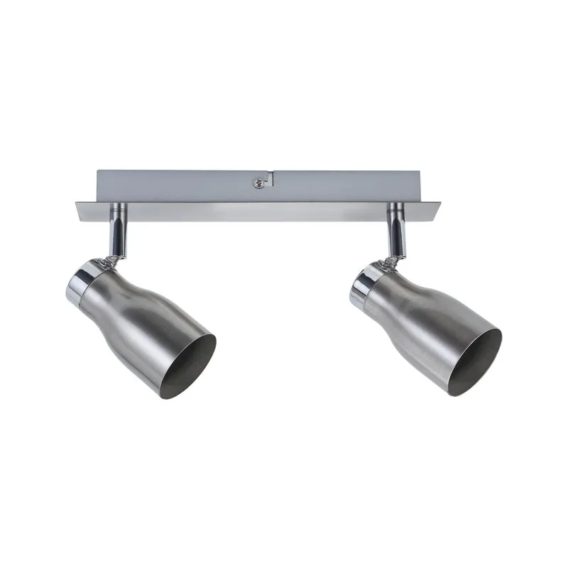 Paulmann Spotlight Meli max 2x10W GU10 Nickel satiniert 230V Metall