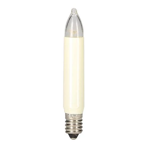 2x LED Ersatzbirne 6V 0,2W E10 ww