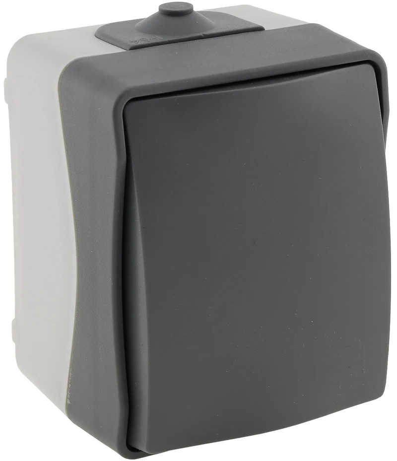 NUQUI Feuchtraum Wechsel-Schalter IP54, Aufputz, 250V~/ 10A