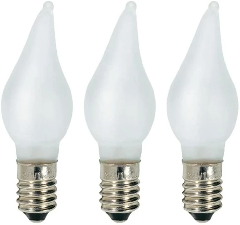 3x Windstoßlampe frost 24V 1,8W 2648-230