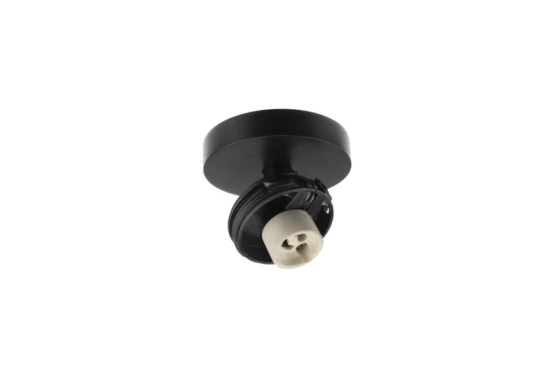 Deko-Light Can Tilt Round Base, 1x 7,5 W GU10, Schwarz