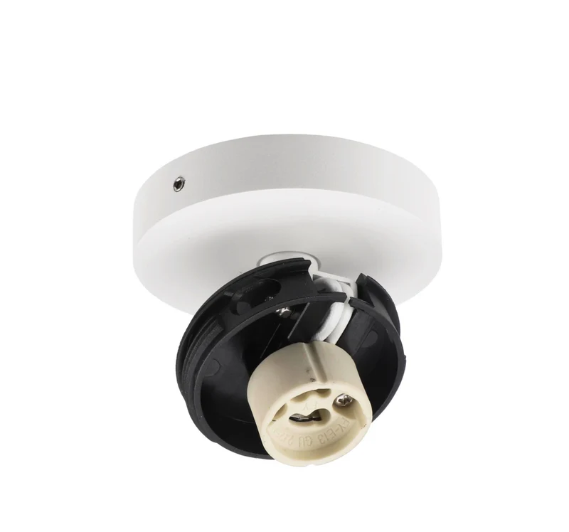 Deko-Light Can Tilt Round Base, 1x 7,5 W GU10, Weiß