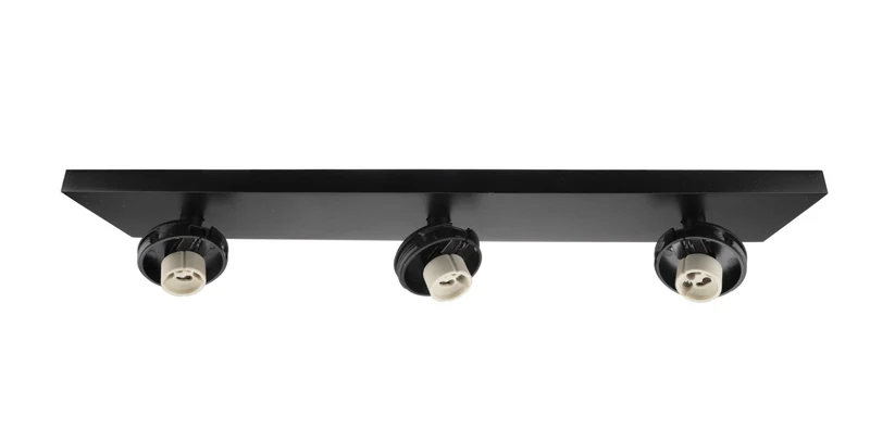 Deko-Light Can Tilt Square Base, 3x 7,5 W GU10, Schwarz