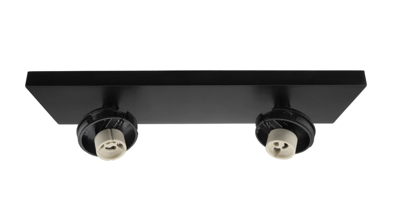 Deko-Light Can Tilt Square Base, 2x 7,5 W GU10, Schwarz