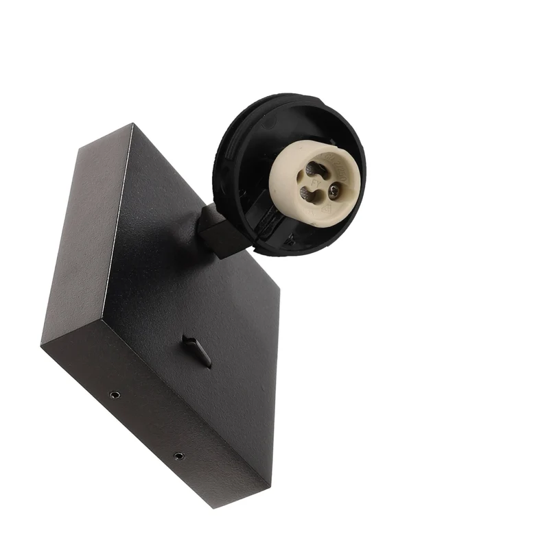 Deko-Light Can Tilt Square Base, 1x 7,5 W GU10, Schwarz