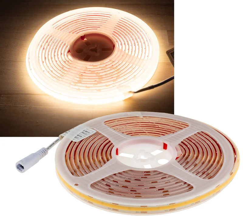 LED-Stripe "CLS-COB V2" 5m, neutralweiß 12V, 48W, 4791 Lumen